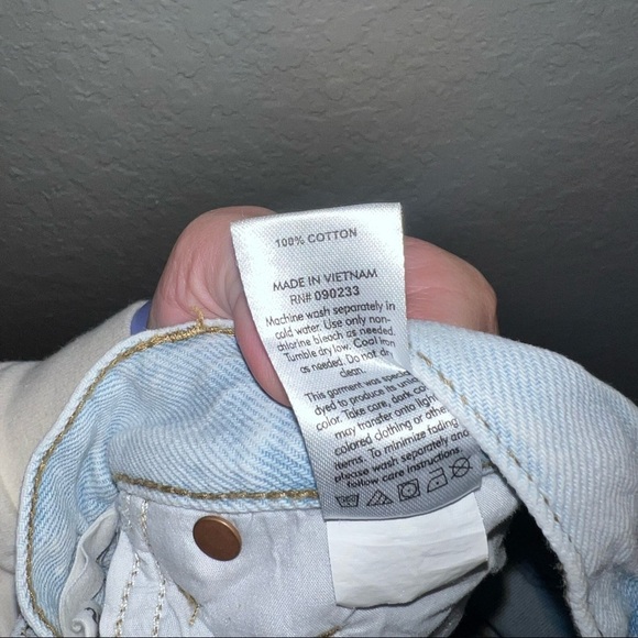 PacSun Two-Toned High Rise Straight Jeans - Picture 9 of 10